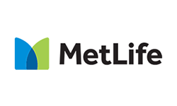 MetLife Insurance logo, Carrollton Smiles accepts MetLife Insurance