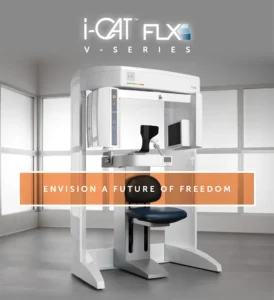 Illustration of the iCat Flex V17 series 3D imaging